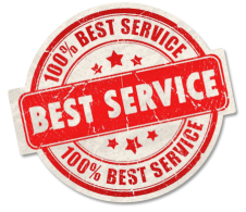 100% Best Service in town